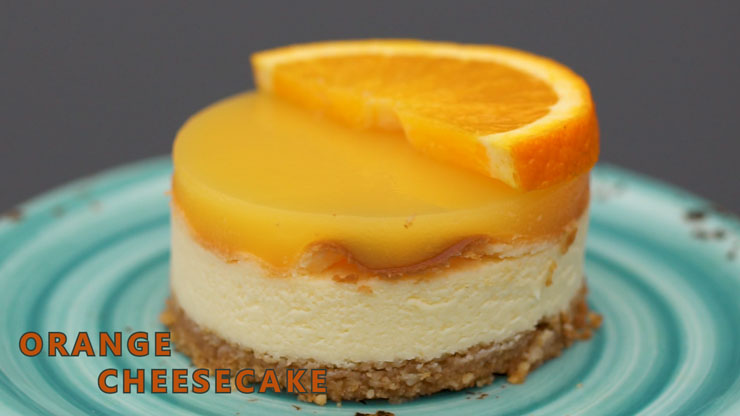 Orange Cheesecake Recipe