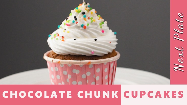 Easy Chocolate Chunk Cupcakes Recipe