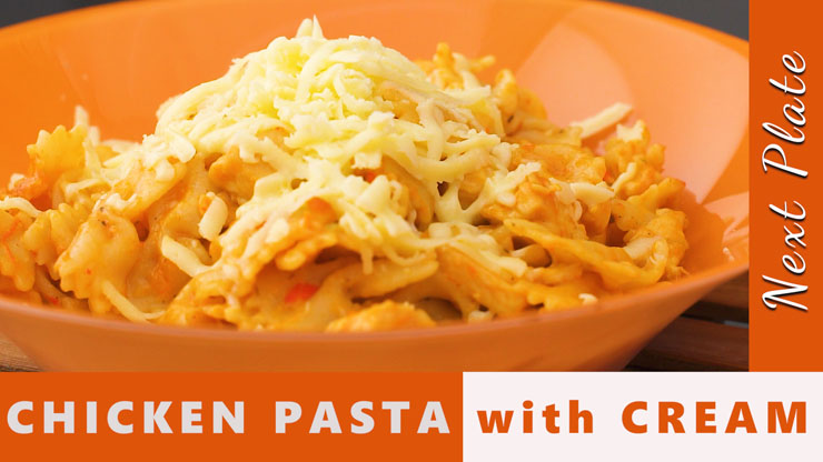 Chicken Pasta with Cream Recipe by NPTV