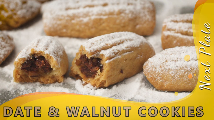 Date Walnut Cookies Recipe