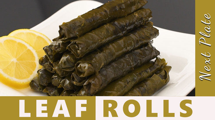 Istanbul Style Stuffed Grape Leaves With Olive Oil