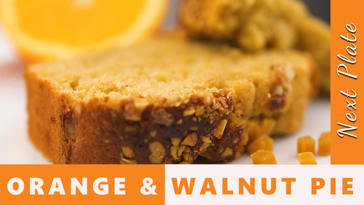 Orange and Walnut Pie Recipe, Ingredients + Directions